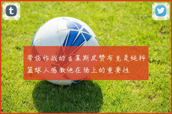带伤作战的吉莱斯皮赞布克是纯粹篮球人感激他在场上的重要性